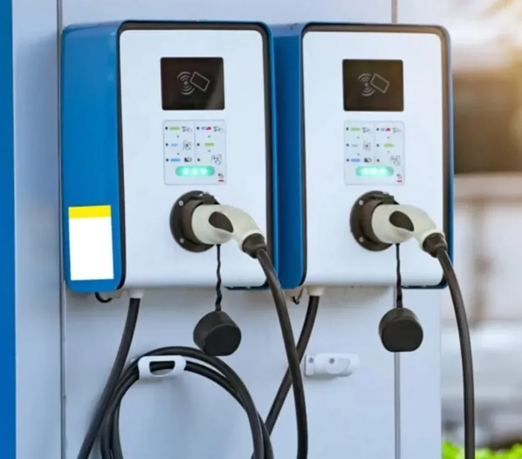 Electric vehicle charging bay