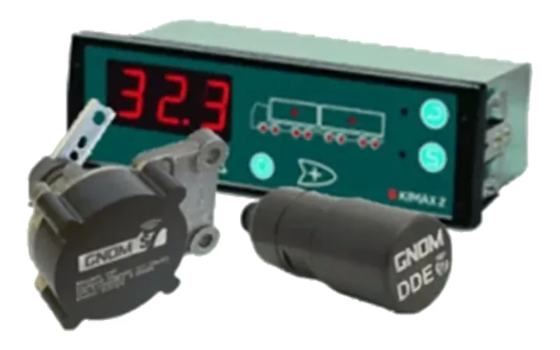 Axle weight sensors device